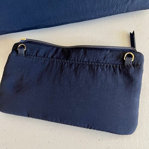 Stella & Dot Zip-it Navy Convertible Tote Bag - Picture 6 of 8